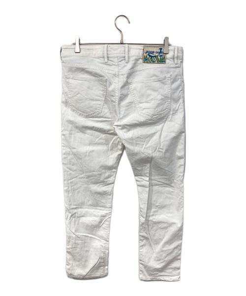 JACOB COHEN（ヤコブコーエン）JACOB COHEN (ヤコブコーエン) ストレッチテーパードパンツ ホワイト サイズ:SIZE 33の古着・服飾アイテム