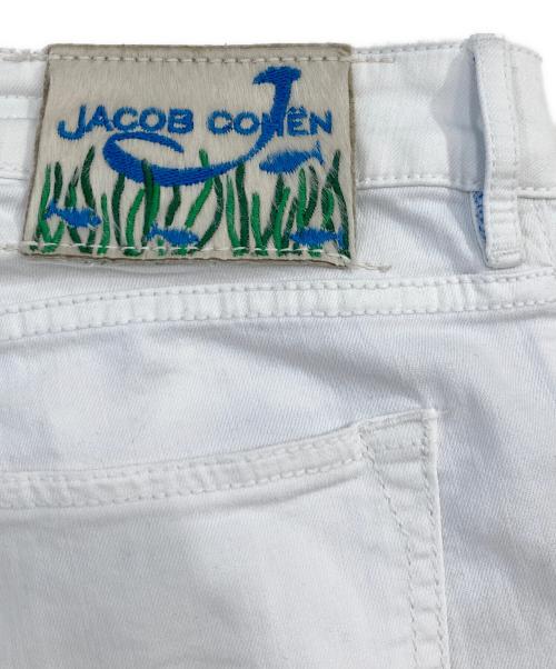 JACOB COHEN（ヤコブコーエン）JACOB COHEN (ヤコブコーエン) ストレッチテーパードパンツ ホワイト サイズ:SIZE 33の古着・服飾アイテム