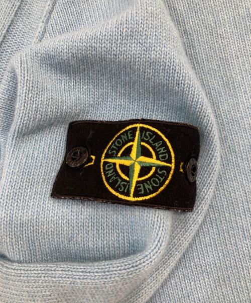 STONE ISLAND（ストーンアイランド）STONE ISLAND (ストーンアイランド) クルーネックニット スカイブルー サイズ:SIZE Sの古着・服飾アイテム