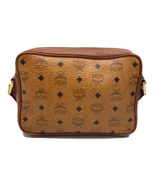 MCM（エムシーエム）MCM (エムシーエム) ヴィセトス ショルダーバッグ ブラウンの古着・服飾アイテム