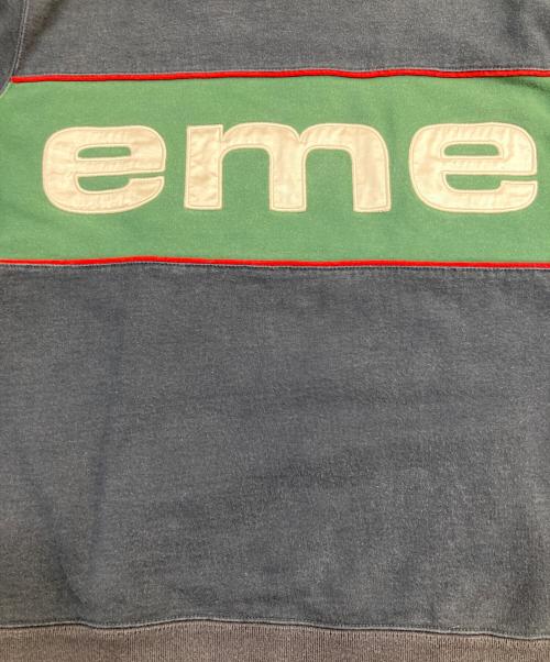 SUPREME（シュプリーム）SUPREME (シュプリーム) Piping Crewneck ネイビー サイズ:SIZE Mの古着・服飾アイテム