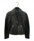 ALL SAINTSオールセインツ）の古着「DALBY BIKER ライダースジャケット」｜ブラック