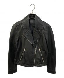 ALL SAINTS（オールセインツ）の古着「DALBY BIKER ライダースジャケット」｜ブラック