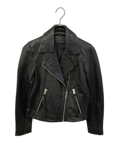 ALL SAINTS（オールセインツ）ALL SAINTS (オールセインツ) DALBY BIKER ライダースジャケット ブラック サイズ:UK8の古着・服飾アイテム