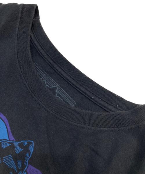 Patagonia（パタゴニア）Patagonia (パタゴニア) プリントTシャツ ブラック サイズ:SIZE Mの古着・服飾アイテム