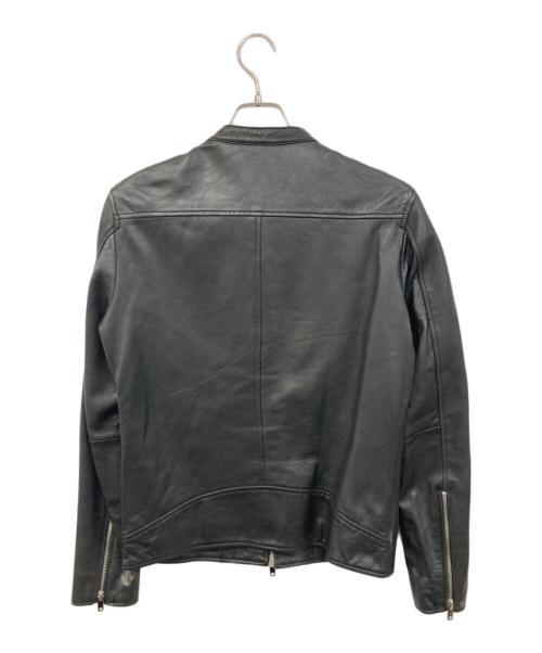 UNITED TOKYO（ユナイテッドトーキョー）UNITED TOKYO (ユナイテッドトーキョー) シングルライダースジャケット ブラック サイズ:SIZE 2の古着・服飾アイテム