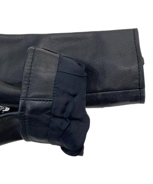 UNITED TOKYO（ユナイテッドトーキョー）UNITED TOKYO (ユナイテッドトーキョー) シングルライダースジャケット ブラック サイズ:SIZE 2の古着・服飾アイテム