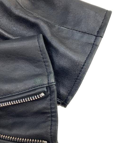 UNITED TOKYO（ユナイテッドトーキョー）UNITED TOKYO (ユナイテッドトーキョー) シングルライダースジャケット ブラック サイズ:SIZE 2の古着・服飾アイテム