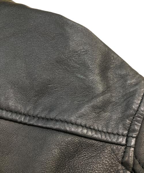 UNITED TOKYO（ユナイテッドトーキョー）UNITED TOKYO (ユナイテッドトーキョー) シングルライダースジャケット ブラック サイズ:SIZE 2の古着・服飾アイテム