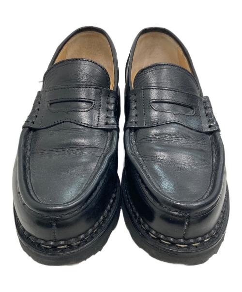 PARABOOT（パラブーツ）PARABOOT (パラブーツ) REIMS コインローファ ブラック サイズ:5　1/2の古着・服飾アイテム
