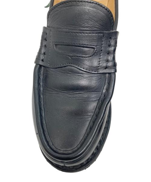PARABOOT（パラブーツ）PARABOOT (パラブーツ) REIMS コインローファ ブラック サイズ:5　1/2の古着・服飾アイテム
