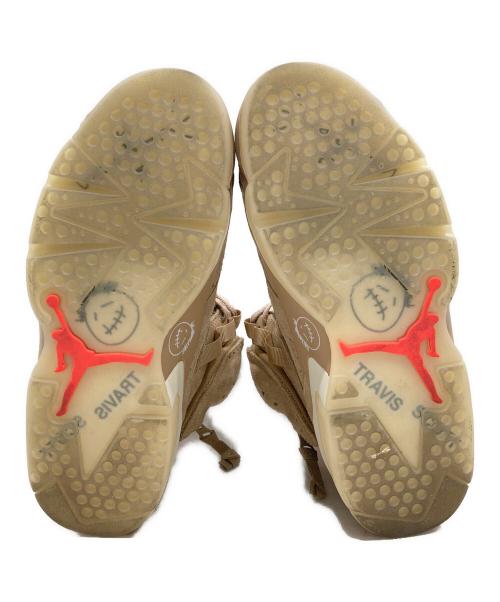 NIKE（ナイキ）NIKE (ナイキ) Travis Scott (トラヴィススコット) AIR JORDAN 6 RETRO SP/エアジョーダン 6 レトロ エスピー ブラウン サイズ:SIZE 24.5cmの古着・服飾アイテム