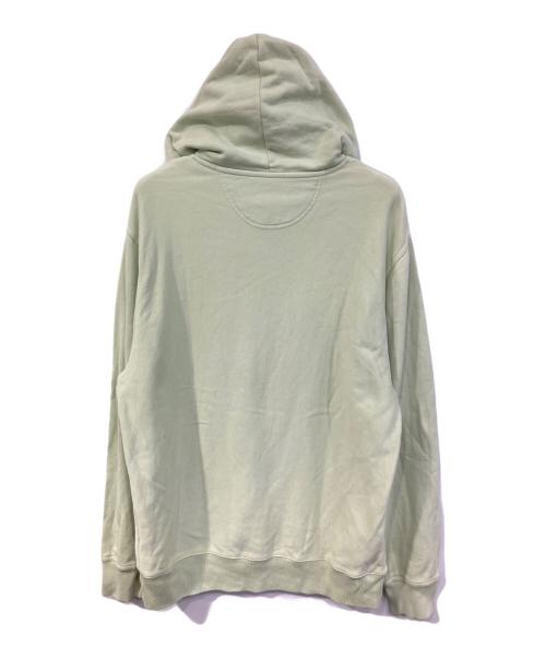 stussy（ステューシー）stussy (ステューシー) プルオーバーパーカー 黄緑 サイズ:SIZE Lの古着・服飾アイテム