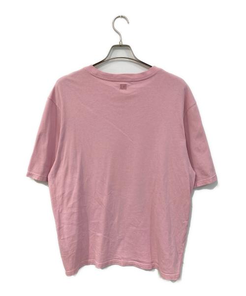 AMI PARIS（アミ パリス）AMI PARIS (アミ パリス) ロゴTシャツ ピンク サイズ:SIZE Mの古着・服飾アイテム