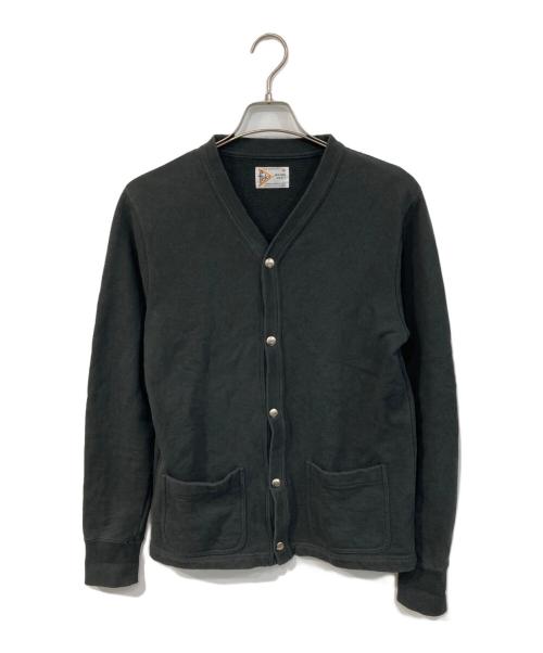 FELCO（フェルコ）FELCO (フェルコ) スナップカーディガン ブラック サイズ:SIZE Mの古着・服飾アイテム