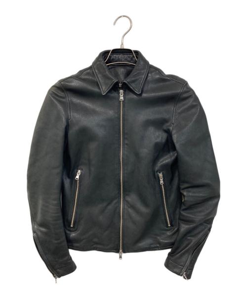 ABAHOUSE（アバハウス）ABAHOUSE (アバハウス) レザージャケット ブラック サイズ:SIZE 2の古着・服飾アイテム