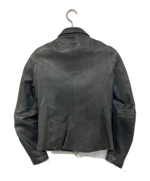 ABAHOUSE（アバハウス）ABAHOUSE (アバハウス) レザージャケット ブラック サイズ:SIZE 2の古着・服飾アイテム