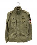 POLO RALPH LAURENポロ・ラルフローレン）の古着「M65ジャケット」｜カーキ