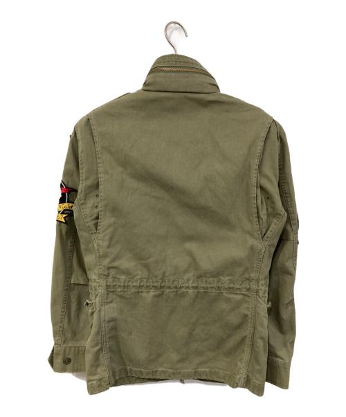 POLO RALPH LAUREN（ポロ・ラルフローレン）POLO RALPH LAUREN (ポロ・ラルフローレン) M65ジャケット カーキ サイズ:SIZE XSの古着・服飾アイテム