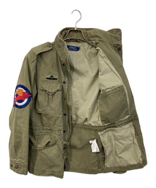 POLO RALPH LAUREN（ポロ・ラルフローレン）POLO RALPH LAUREN (ポロ・ラルフローレン) M65ジャケット カーキ サイズ:SIZE XSの古着・服飾アイテム