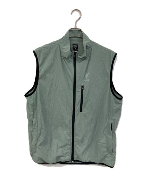 KEBOZ（ケボズ）KEBOZ (ケボズ) South2 West8 (サウスツー ウエストエイト) PACKABLE VEST グリーン サイズ:SIZE Lの古着・服飾アイテム