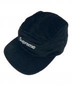 SUPREMEシュプリーム）の古着「コーデュロイキャップ」｜ブラック