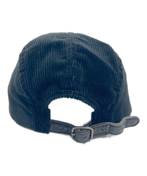 SUPREME（シュプリーム）Supreme (シュプリーム) コーデュロイキャップ ブラックの古着・服飾アイテム