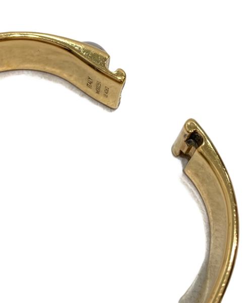 LOUIS VUITTON（ルイ ヴィトン）LOUIS VUITTON (ルイ ヴィトン) カフ・ナノグラム S ゴールド サイズ:SIZE Sの古着・服飾アイテム