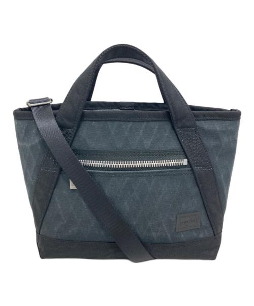 PORTER HOOVER（ポーター フーバー）PORTER HOOVER (ポーター フーバー) 2WAY TOTE BAG S ブラックの古着・服飾アイテム