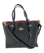 COACHコーチ）の古着「モリー トート 25ショルダーバッグ」｜ブラック