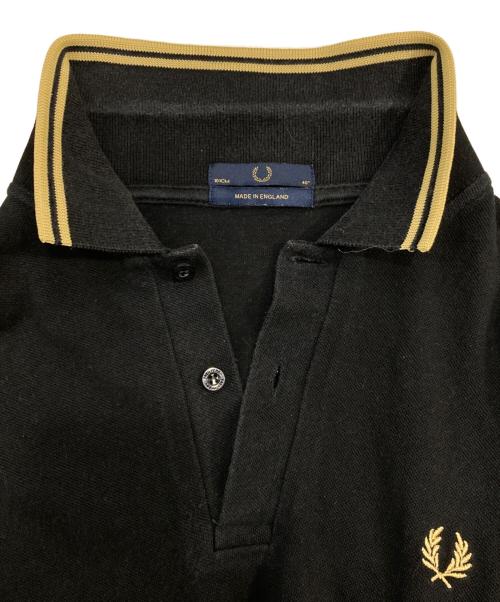 FRED PERRY（フレッドペリー）FRED PERRY (フレッドペリー) ポロシャツ ブラック サイズ:SIZE 40の古着・服飾アイテム