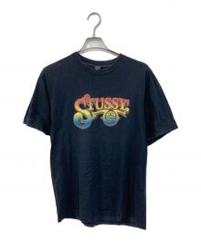 stussy（ステューシー）の古着「ロゴTシャツ」｜ネイビー