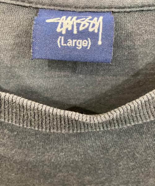 stussy（ステューシー）stussy (ステューシー) ロゴTシャツ ネイビー サイズ:SIZE Lの古着・服飾アイテム