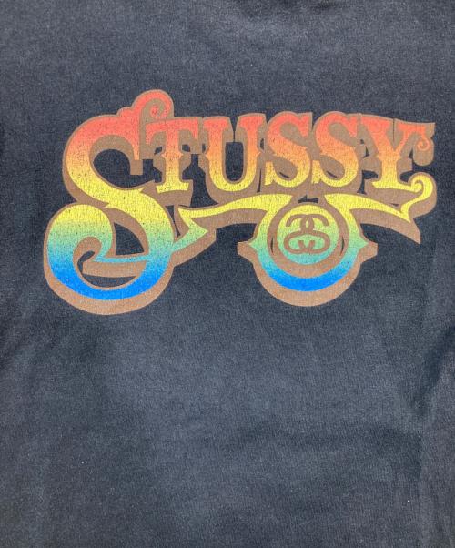 stussy（ステューシー）stussy (ステューシー) ロゴTシャツ ネイビー サイズ:SIZE Lの古着・服飾アイテム