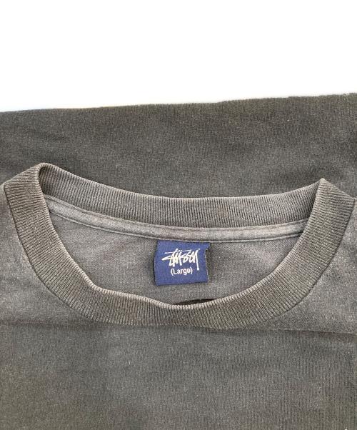 stussy（ステューシー）stussy (ステューシー) ロゴTシャツ ネイビー サイズ:SIZE Lの古着・服飾アイテム