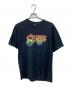 stussy（ステューシー）の古着「ロゴTシャツ」｜ネイビー
