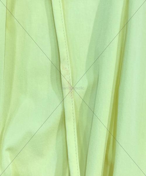 UNFILO（アンフィーロ）UNFILO (アンフィーロ) 長袖ブラウス イエロー サイズ:SIZE Mの古着・服飾アイテム