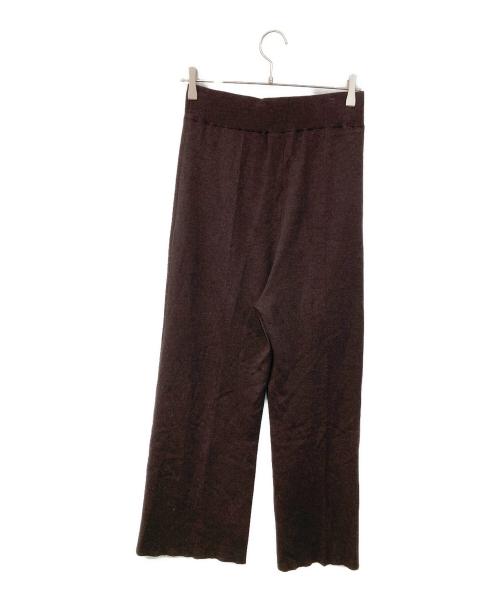 DEUXIEME CLASSE（ドゥーズィエム クラス）DEUXIEME CLASSE (ドゥーズィエム クラス) エレガントパンツ ブラウン サイズ:SIZE 38の古着・服飾アイテム