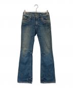ROBIN'S JEANロビンズジーン）の古着「ブーツカットデニムパンツ」｜インディゴ