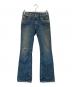 ROBIN'S JEAN（ロビンズジーン）の古着「ブーツカットデニムパンツ」｜インディゴ