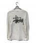 stussy (ステューシー) ロングスリーブカットソー ホワイト サイズ:SIZE M：5000円
