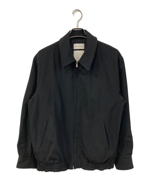 MARKWARE（マーカウェア）MARKWARE (マーカウェア) ORGANIC WOOL SURVIVAL CLOTH SPORTS JACKET/オーガニックウール サバイバルクロス スポーツジャケット ブラック サイズ:SIZE 34の古着・服飾アイテム