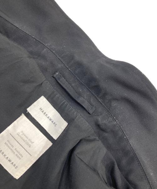 MARKWARE（マーカウェア）MARKWARE (マーカウェア) ORGANIC WOOL SURVIVAL CLOTH SPORTS JACKET/オーガニックウール サバイバルクロス スポーツジャケット ブラック サイズ:SIZE 34の古着・服飾アイテム