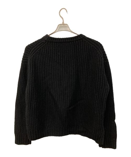NAKEDGAUGE（ネイキッドゲージ）NAKEDGAUGE (ネイキッドゲージ) MERRY YARN 'BUDDY' SWEATER/メリー ヤーン バディー セーター ブラック サイズ:SIZE 2の古着・服飾アイテム