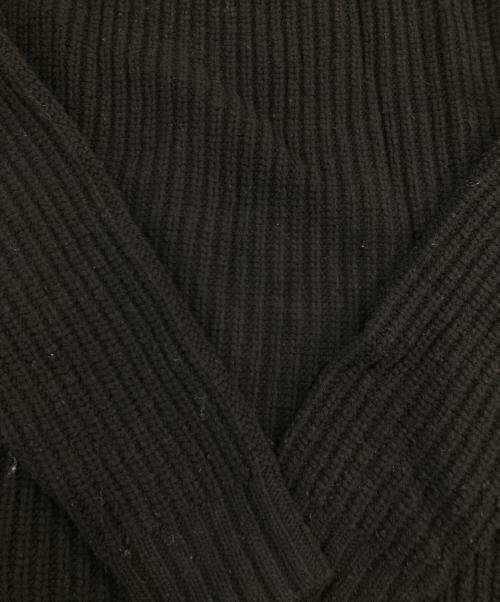 NAKEDGAUGE（ネイキッドゲージ）NAKEDGAUGE (ネイキッドゲージ) MERRY YARN 'BUDDY' SWEATER/メリー ヤーン バディー セーター ブラック サイズ:SIZE 2の古着・服飾アイテム