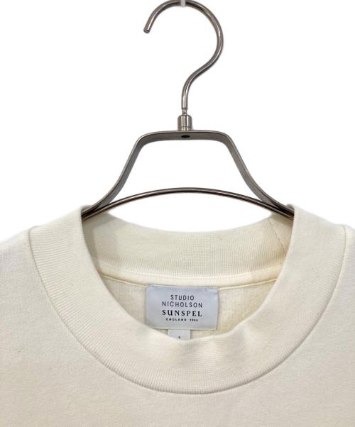 STUDIO NICHOLSON（スタジオ ニコルソン）STUDIO NICHOLSON (スタジオ ニコルソン) スウェットワンピース ホワイト サイズ:SIZE 1の古着・服飾アイテム