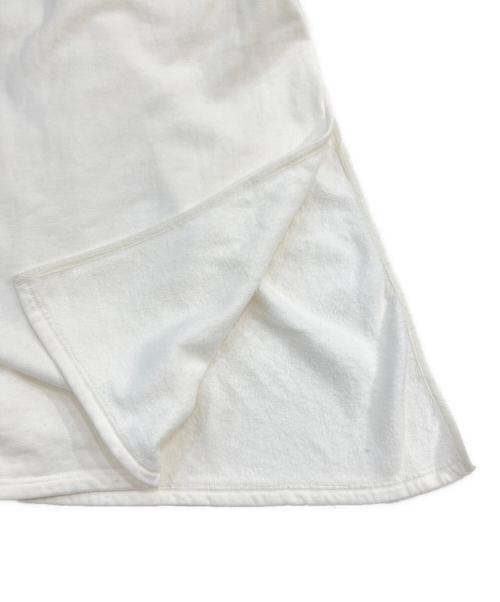 STUDIO NICHOLSON（スタジオ ニコルソン）STUDIO NICHOLSON (スタジオ ニコルソン) スウェットワンピース ホワイト サイズ:SIZE 1の古着・服飾アイテム
