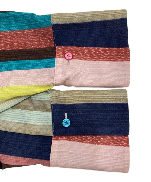 PAUL SMITH（ポールスミス）PAUL SMITH (ポールスミス) ワインディングストライプ シャツ まるちお サイズ:42Lの古着・服飾アイテム