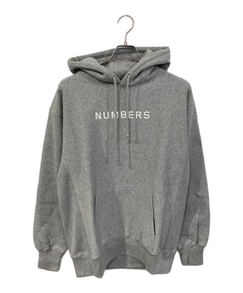 NUMBERS（ナンバーズ）NUMBERS (ナンバーズ) プルオーバーパーカー グレー サイズ:SIZE L 未使用品の古着・服飾アイテム