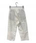 MUSE de Deuxieme Classe (ミューズ ドゥーズィエム クラス) stretch twill2タック パンツ ホワイト サイズ:38：7000円